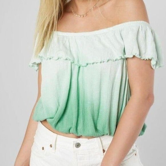 FREE PEOPLE Cora Lee Off The Shoulder Blouse - Picture 3 of 9